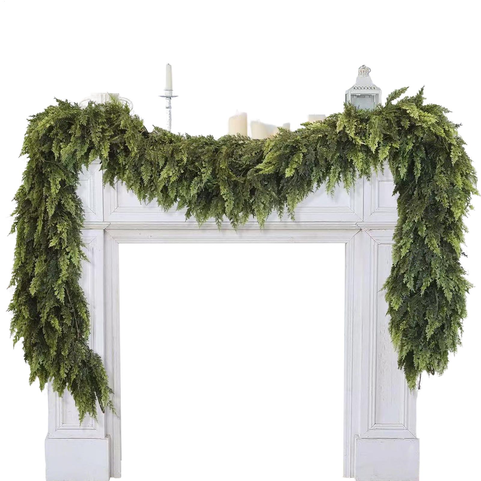 Christmas Wreath Fake - Guirlandes de Noël artificielles en pin
