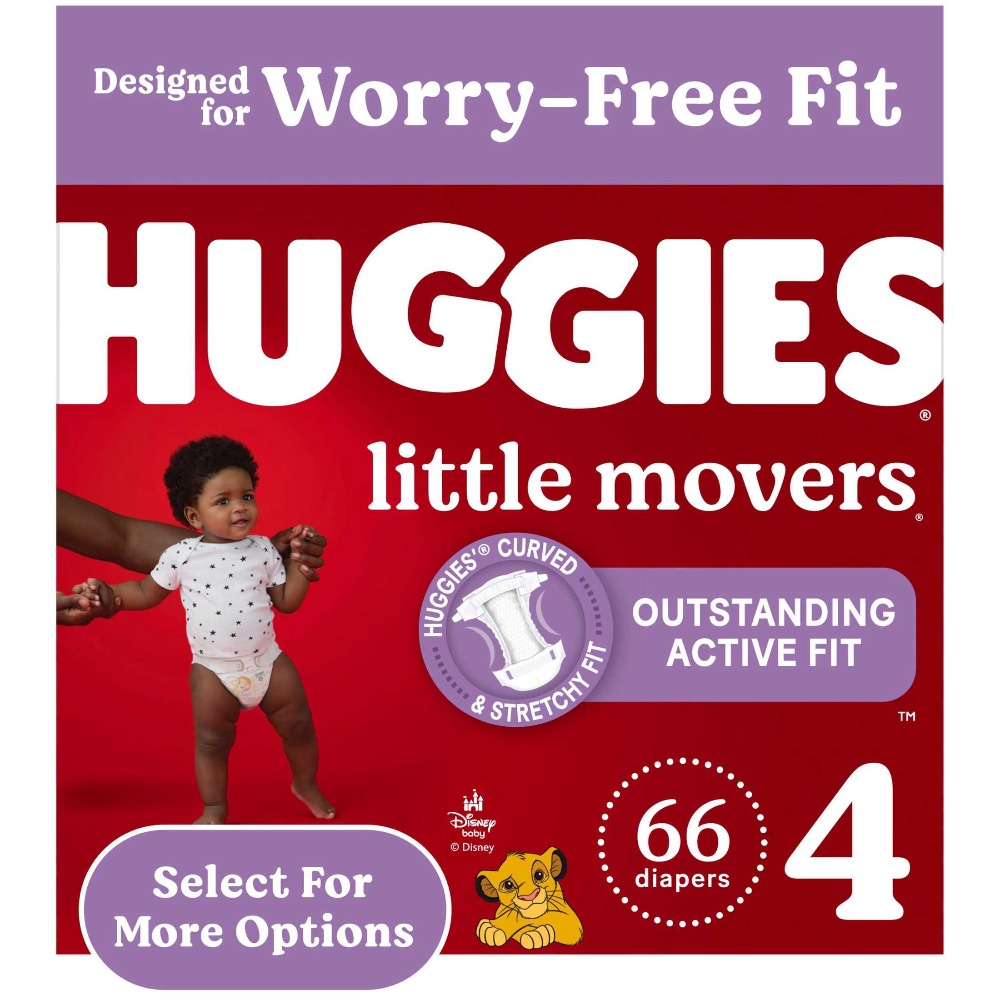 Huggies Diaper Little Movers - Couches jetables Huggies Little Movers Taille