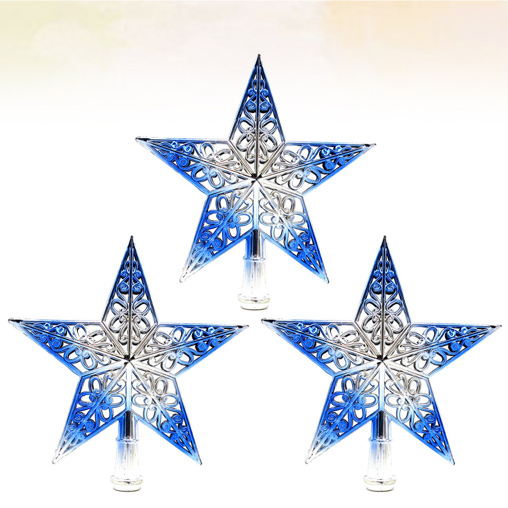 Star Tree Topper - 3 pièces de décorations de sapin