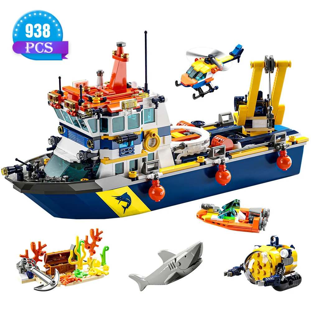 Lego Set Creator - Ensemble de construction de navire City