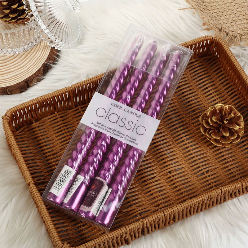 Bougies de chandelier filetées - Holiday Candle Set avis et prix