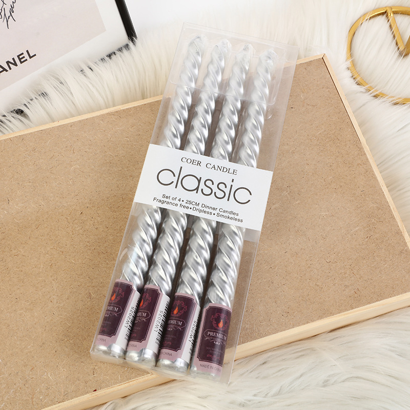 Bougies de chandelier filetées - Holiday Candle Set avis et prix