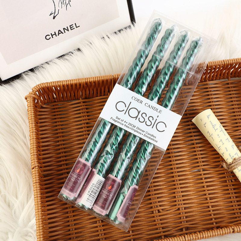 Bougies de chandelier filetées - Holiday Candle Set avis et prix