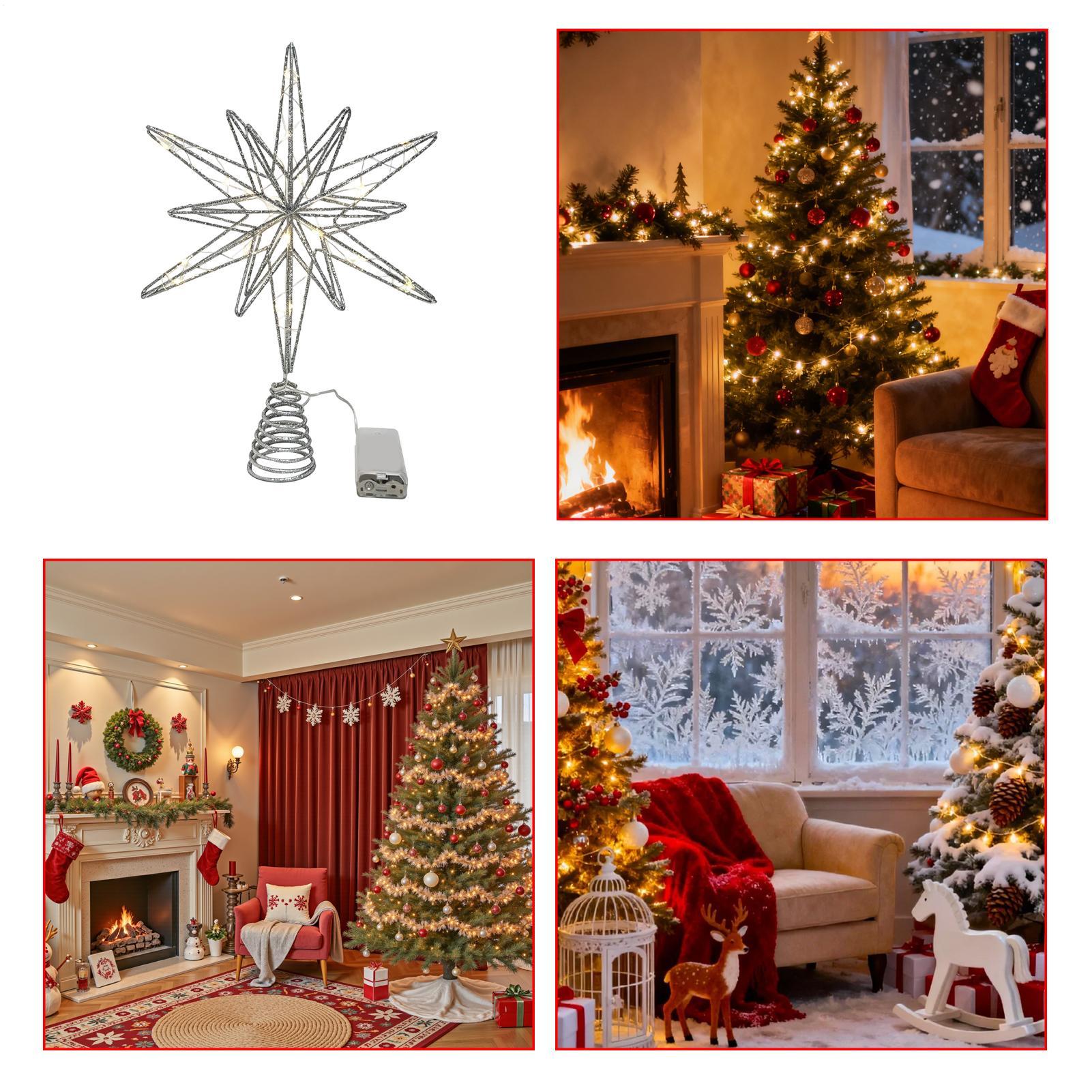 Décorations lumineuses pour le - Star Tree Topper avis et prix