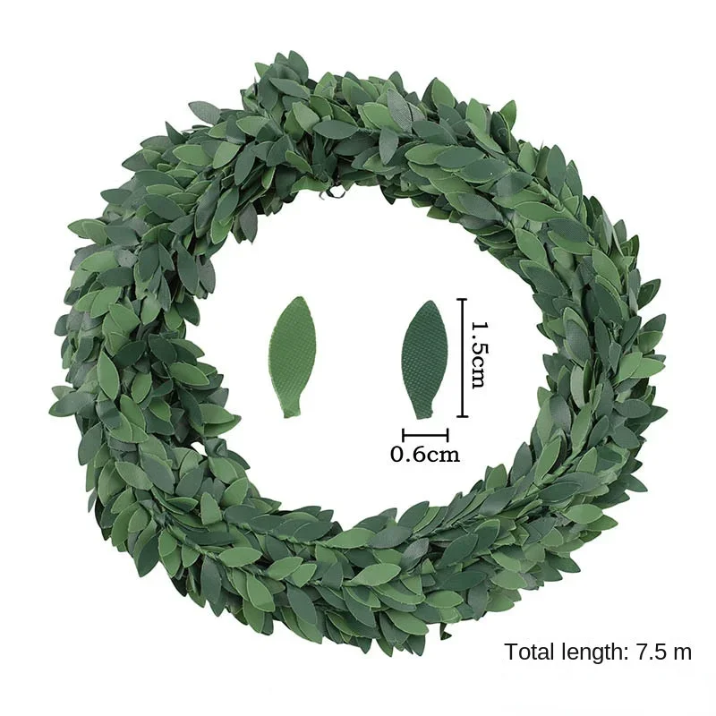 7 mètres fil de fer feuille ve - Christmas Wreath Fake avis et prix