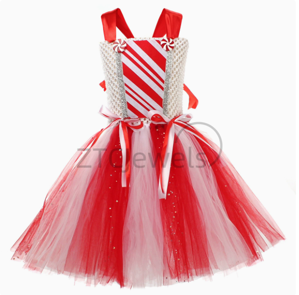 Robe Tutu de noël pour filles, - Elf Costume Christmas avis et prix