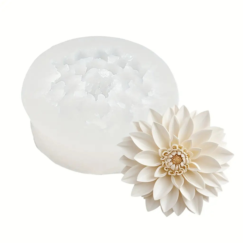 Moule en silicone fleur de lot - Holiday Candle Set avis et prix