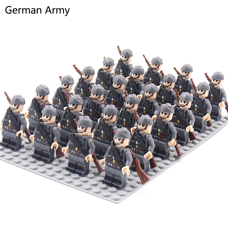 WW2 24 pièces/lot soldats mili - Lego Set Creator avis et prix