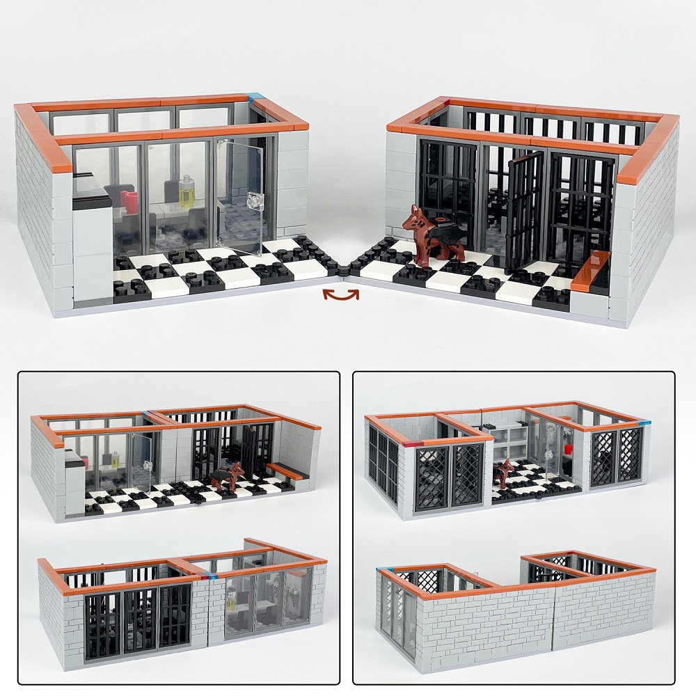 302 pièces Prison ville Statio - Lego Set Creator avis et prix