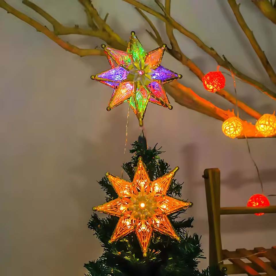 Décorations lumineuses LED pou - Star Tree Topper avis et prix