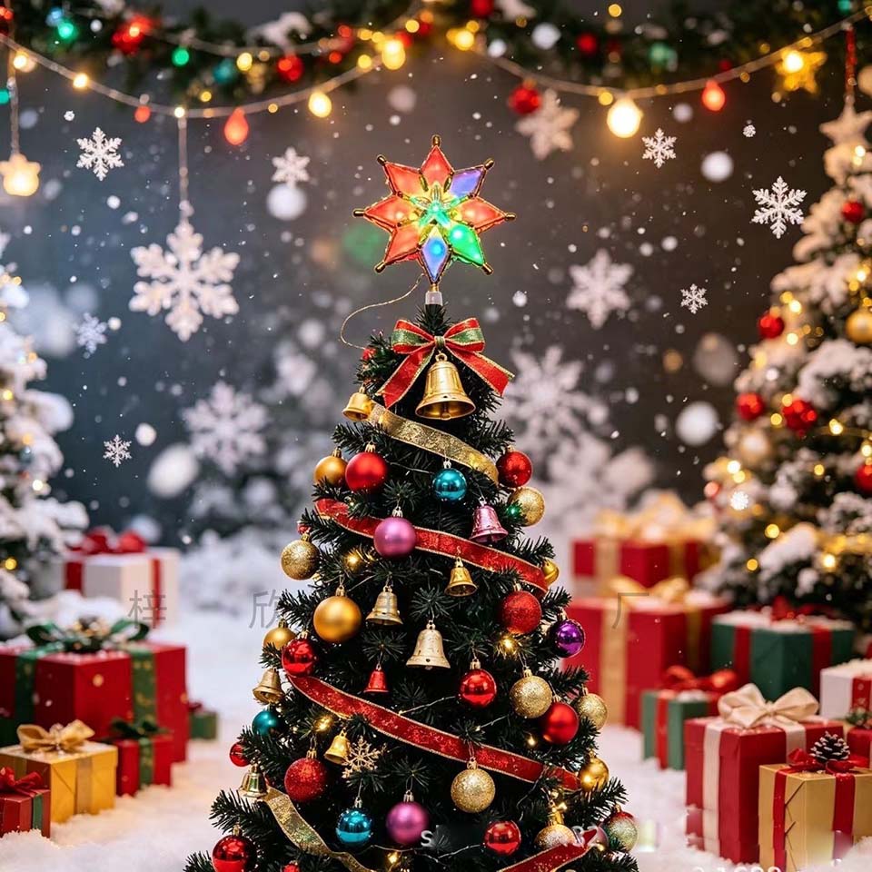 Décorations lumineuses LED pou - Star Tree Topper avis et prix