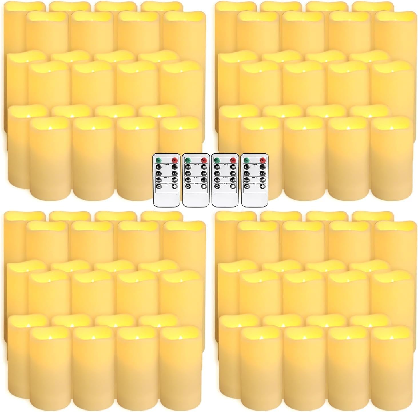 Ensemble de 96 bougies LED imp - Holiday Candle Set avis et prix