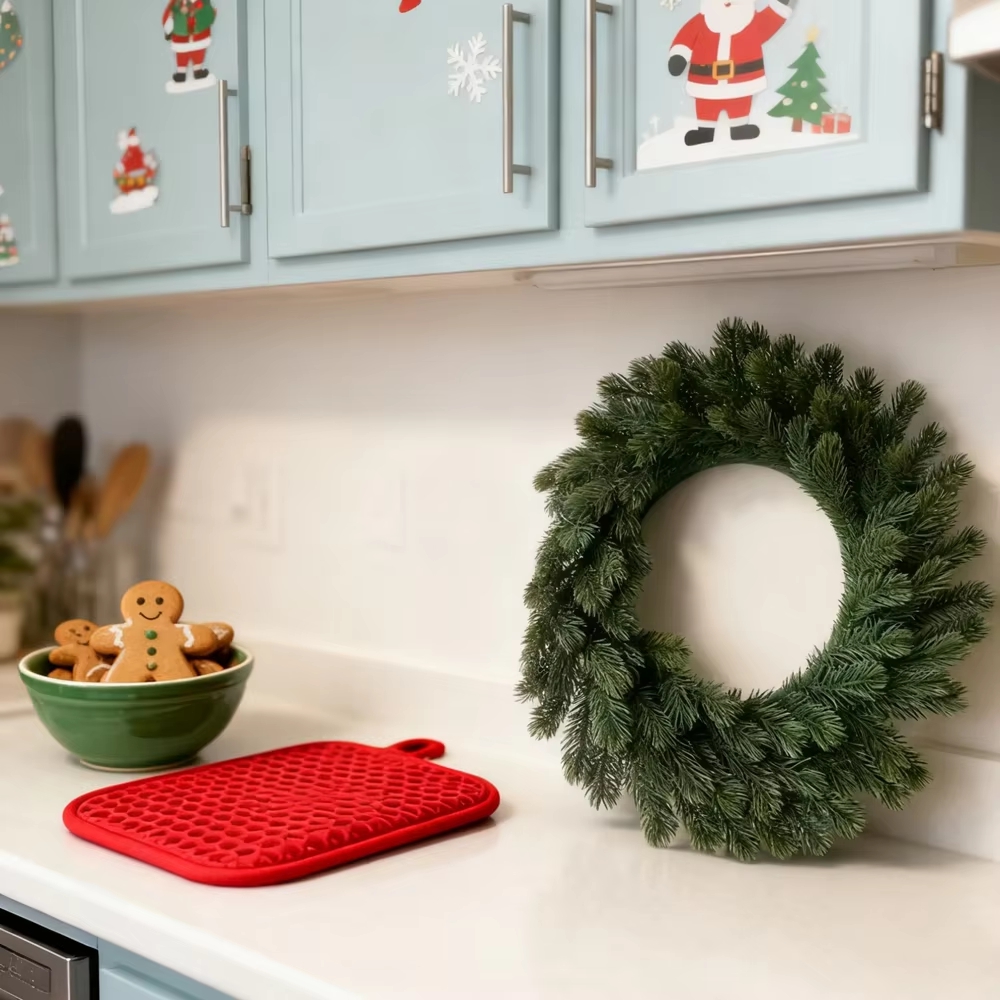 Guirlande artificielle en pin  - Christmas Wreath Fake avis et prix