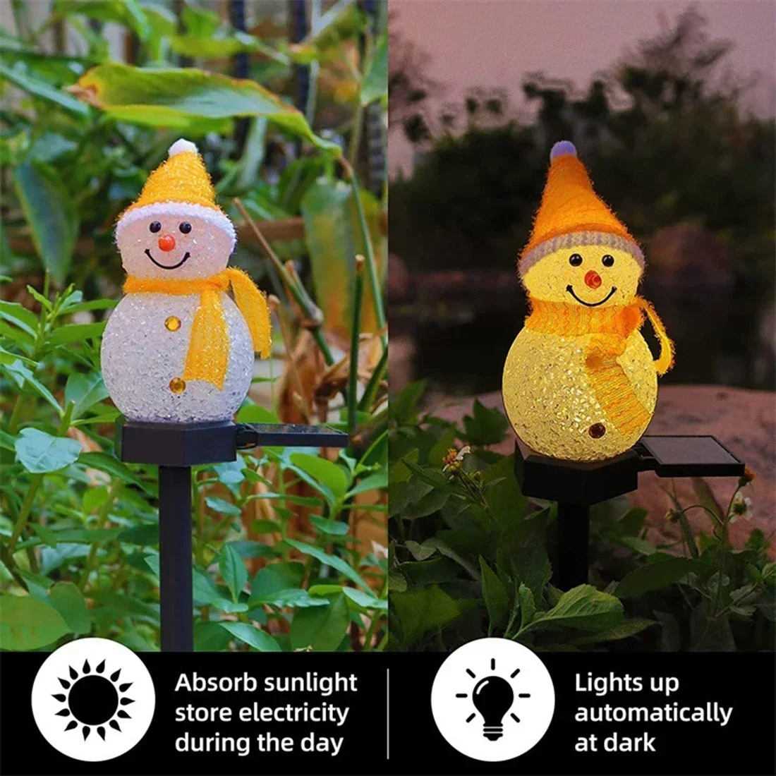Lampe solaire de jardin en for - Christmas Lights Outdoor avis et prix
